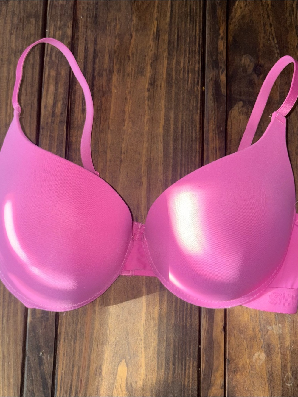 Steve Madden Hot Pink Molded T-Shirt Bra
